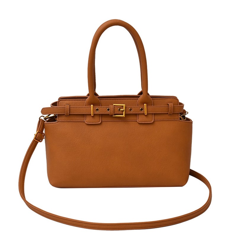 Women's Large Capacity Tote Bag 2026 New Simple Commuter Shoulder Bag - Image 5