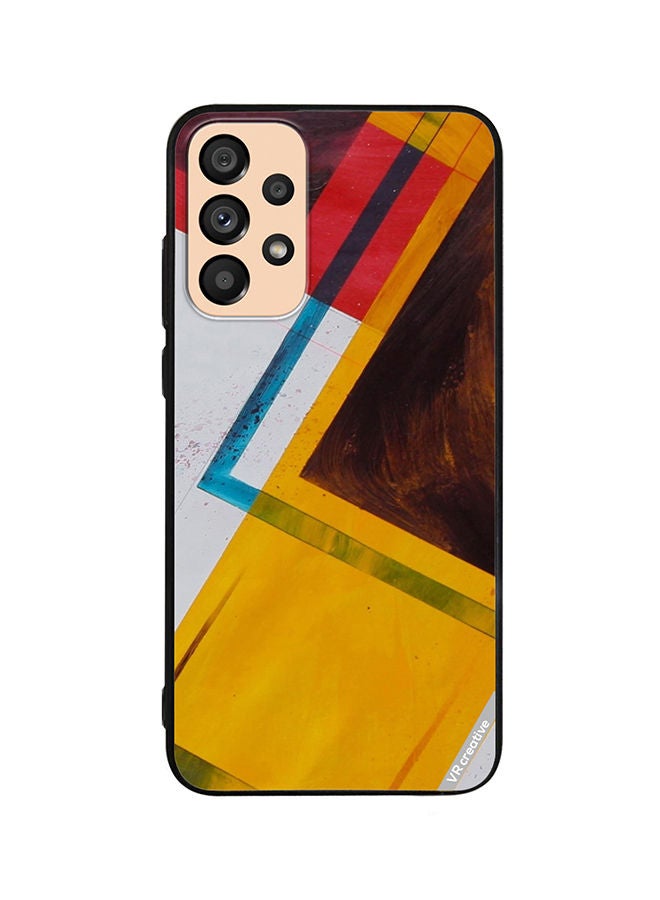 VR CREATIVE Protective Case Cover For Samsung Galaxy A53 5G Abstract Design Multicolour - Image 1