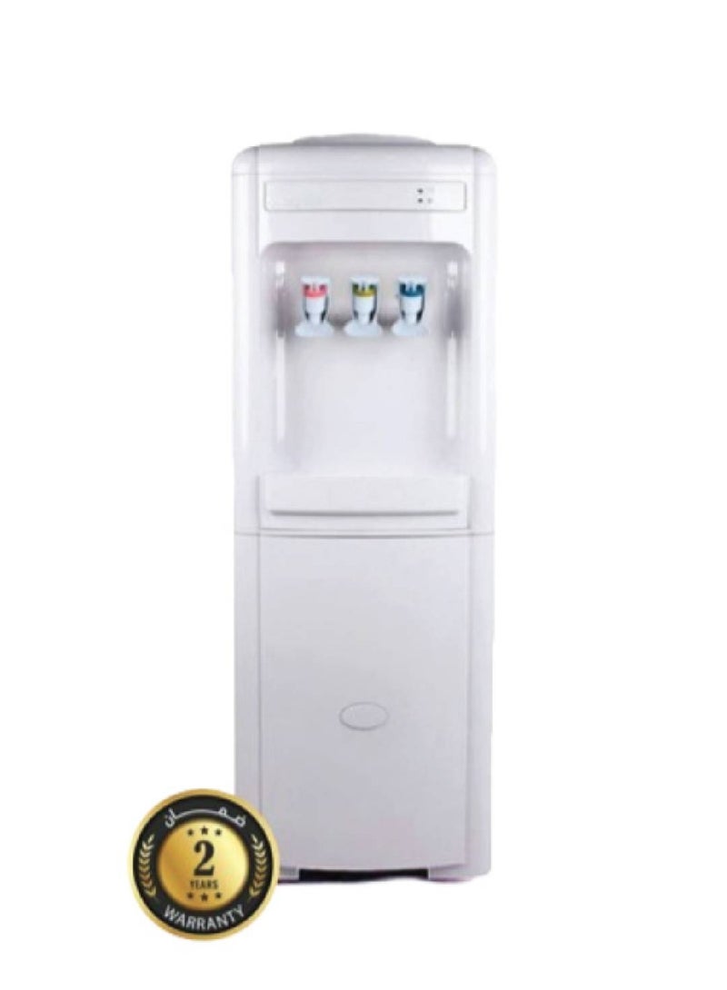 Water Dispenser With 3 Taps Hot/Cold/Warm DN600 White - Cooling Capacity 2L - Image 1