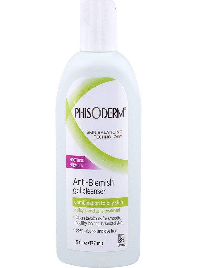 pHisoderm Anti-Blemish Gel Cleanser 6 Fluid Ounce (Pack of 2) - Image 1