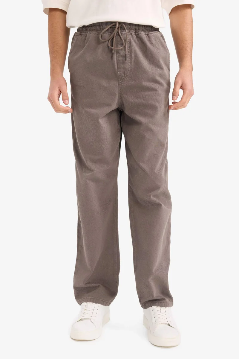 Defacto  Straight Leg Trousers for Men | Best Price UAE