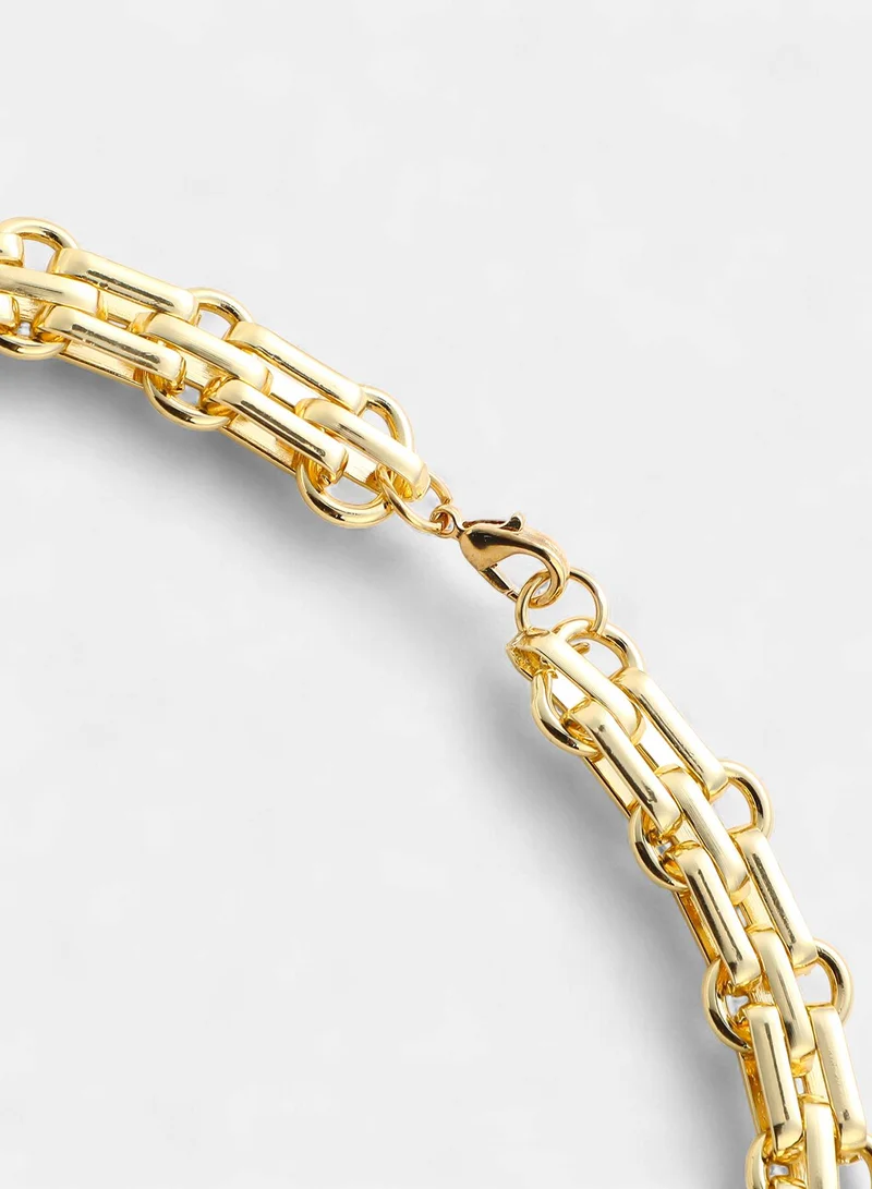 SOHI Chainlink Artificial Jewellery Set