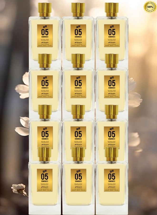 فاان 12 قطع عطر 05 دومينو 100 مل - Image 1