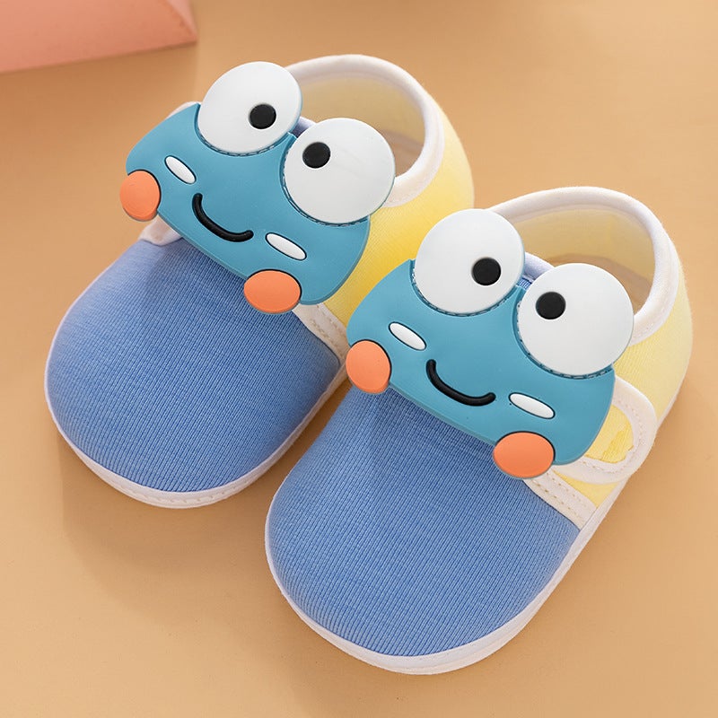 Explosions Baby Shoes Non-Slip Toddler Shoes Beef Tendon Soft Bottom Baby Shoes Children'S Shoes Newborn Shoes Baby Full Moon Shoes - Image 1