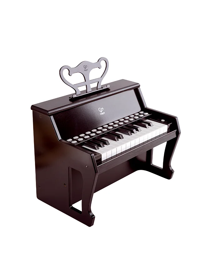 هيب Hape -25-Key Electric Musical Piano W/ Lights - Black