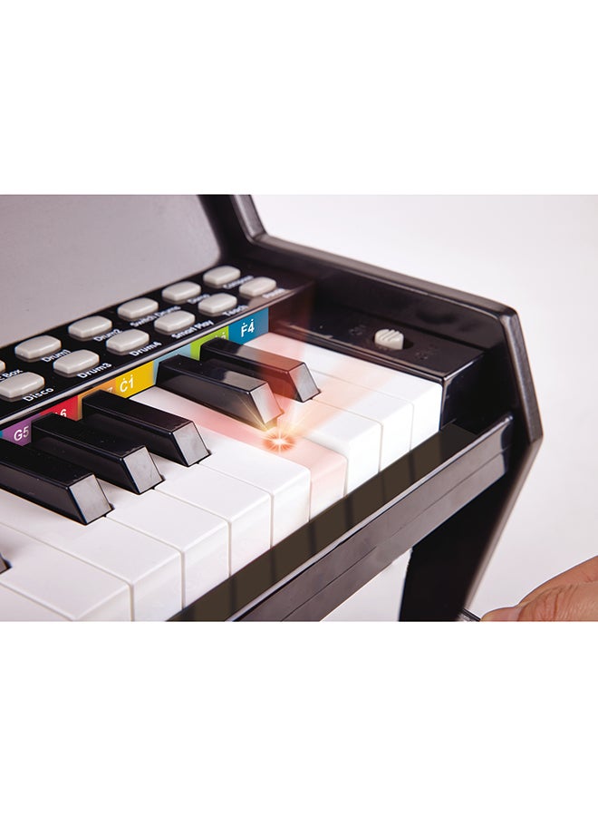 Hape -25-Key Electric Musical Piano W/ Lights - Black - Image 4