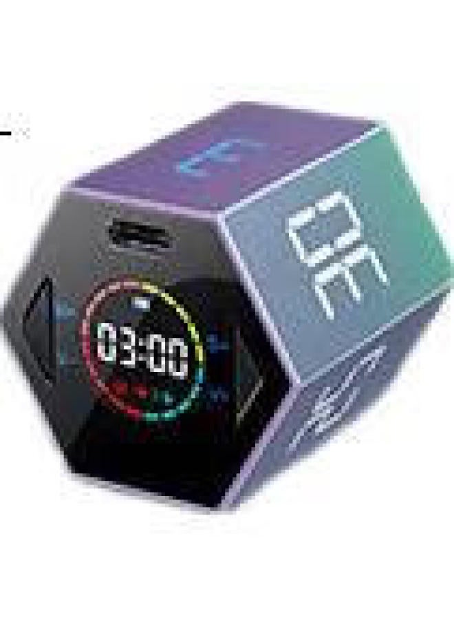 llano Flip Timer, Learning Tool For Children'S Time Management, Student Self-Discipline, Visual Aid, Office, Sports, Kitchen Timer, Countdown Reminder, Magnetic Time Cube, Gift - Image 1