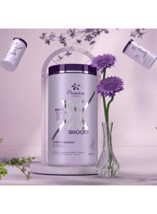 Floractive Professional Bio BTX Smooth Hair Mask 1kg – Anti-Frizz & Volume Reduction Treatment - Image 2