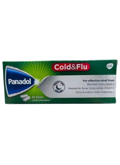 Panadol Cold And Flu Tablets 24 Count 