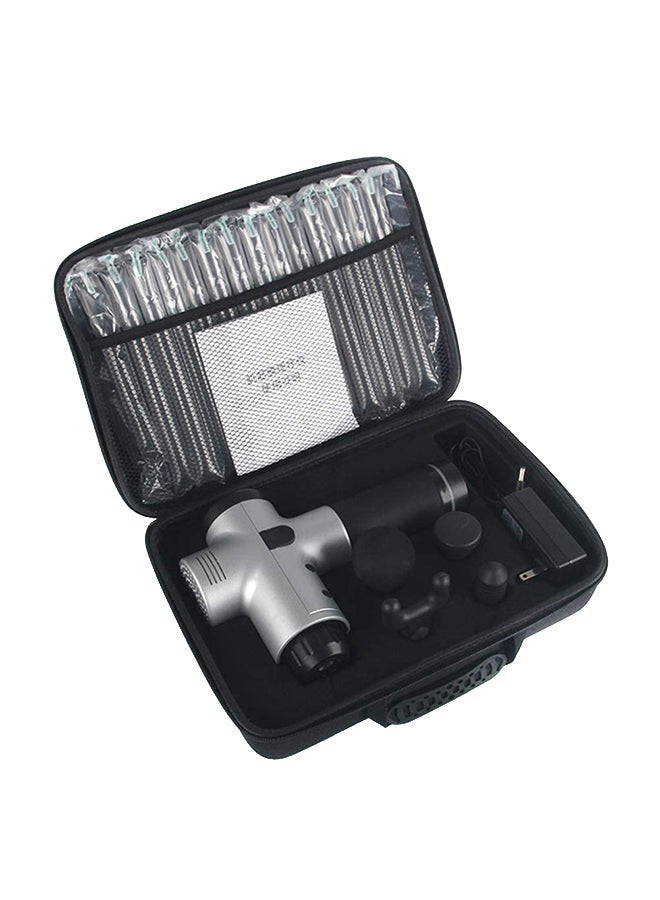 نيبمينينت Handheld Personal Muscle Deep Tissue Massager Gun With 4 Massage Heads - Image 1