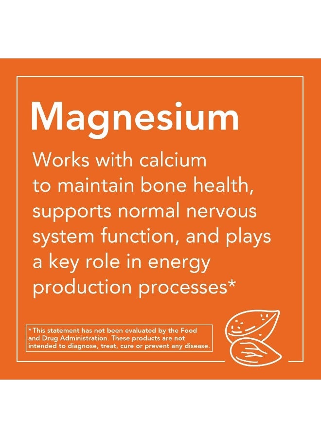 NOW Foods Magnesium Citrate Capsules, 400 Mg, 120-Count - Image 4