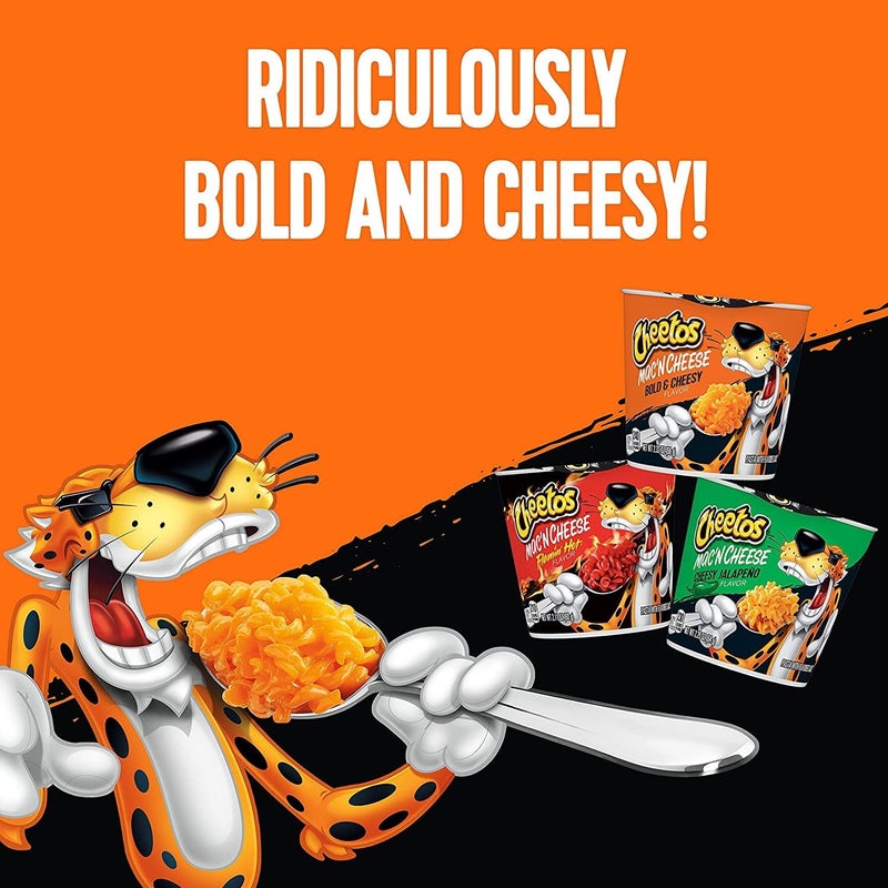 Cheetos Mac'n Cheese Bold & Cheesy - 4 Pack (2.32 oz each) - Image 4