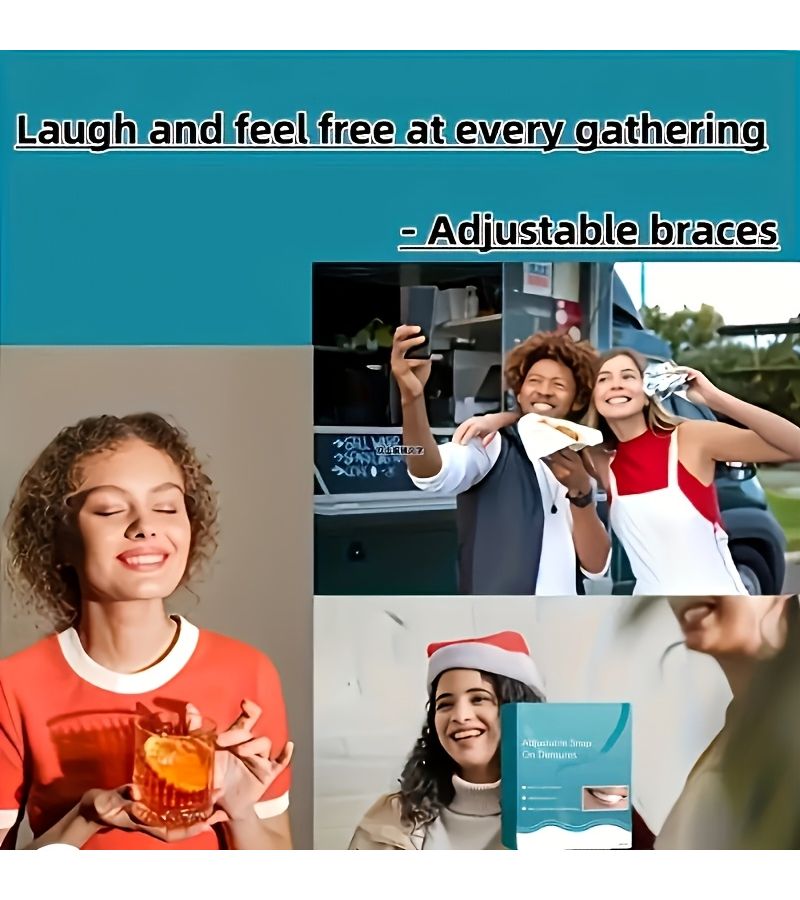 Adjustable Denture Liner For Comfortable Fit Easy Installation And Natural Smile 1 Box - Image 5