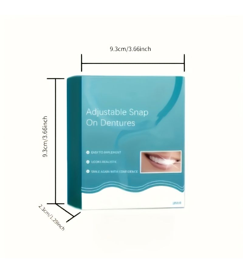 Adjustable Denture Liner For Comfortable Fit Easy Installation And Natural Smile 1 Box - Image 4