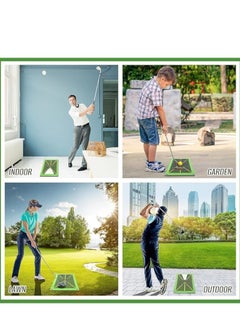 Generic Golf Training Mat for Swing Detection Batting   Premium Golf Swing Pro Impact Mat   Analysis Swing Path Feedback Golf Practice Hitting Mat   Golf Training Aid Equipment for Outdoor  Indoor  - Image 5