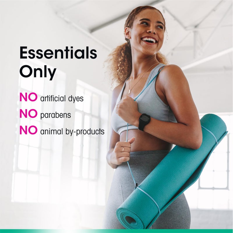 vH Essentials Daily Feminine Wash - 10 Fl Oz - Odor Eliminating Vaginal Wash with Tea Tree Oil, Prebiotics and Cranberry, gentle cleanser + pH balancing - Image 4