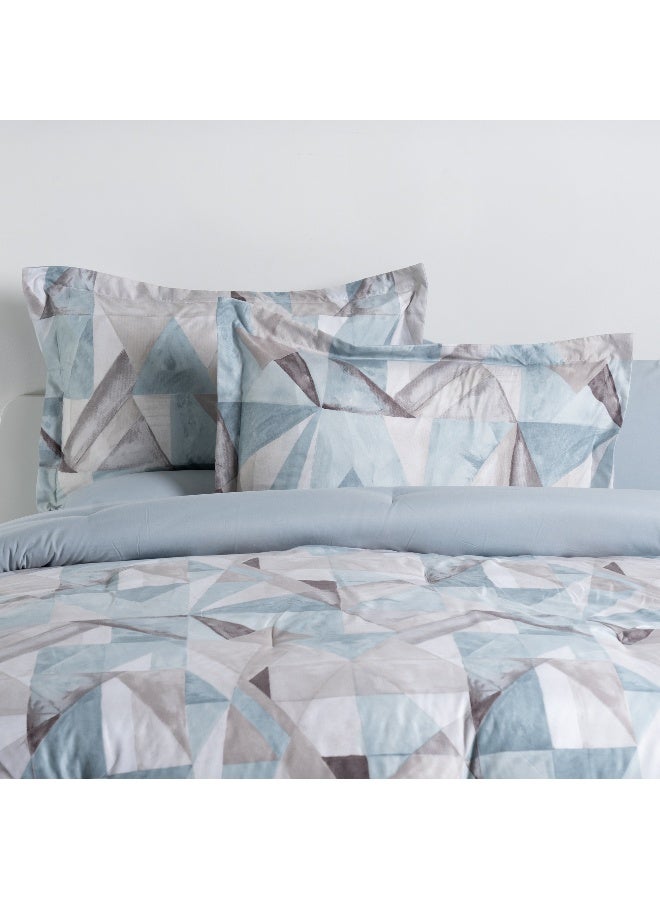 Cottage طقم لحاف سوبر كينج من الألياف الدقيقة 6 قطع 250*260 سم - Image 2