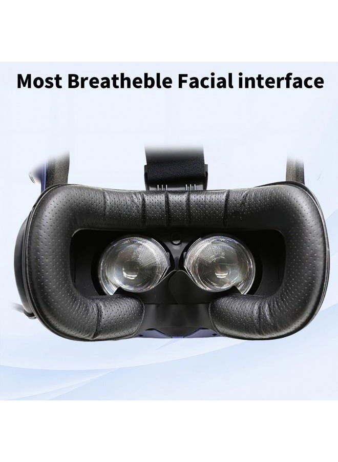 TamBee Face Foam Vive PRO VR Heasdset Foam Replacement Set for HTC Vive PRO VR PU Leather Cover Face Pad Removable Facial Interface - Image 5