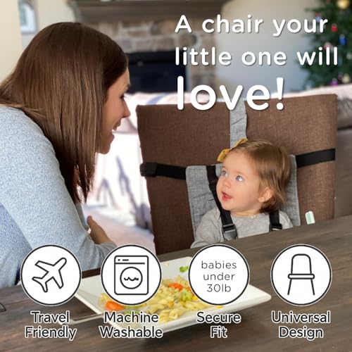 liuliuby On-The-Go Harness Seat - Padded Portable High Chair with Safety Harness, Travel Booster Seat for Babies and Toddlers - Compact and Washable - 2019 New Launch - Image 5