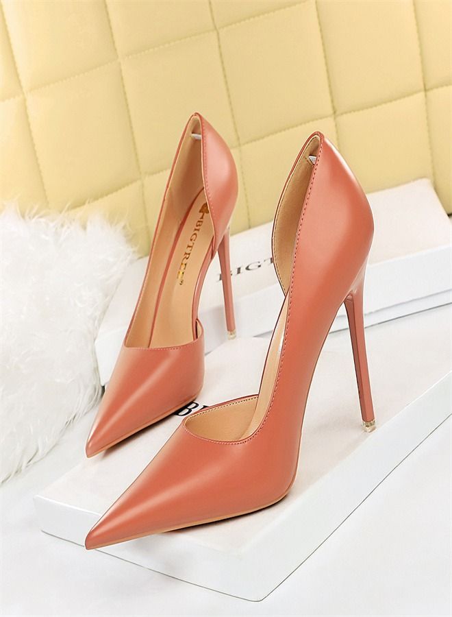 BIGTREE Fashion Pointed High Heels 10.5CM