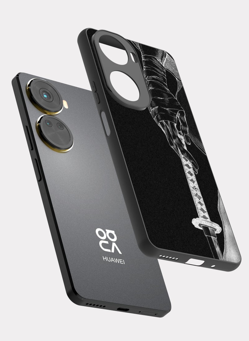 PXLAAT Huawei Nova 12 SE case cover Samurai Sword - Image 2