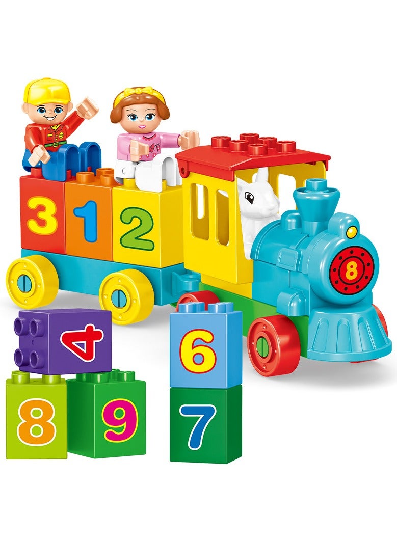 Number Train - Learn To Count, Building Block Kids Toy, Age 1.5+  (68 pieces) - Image 4
