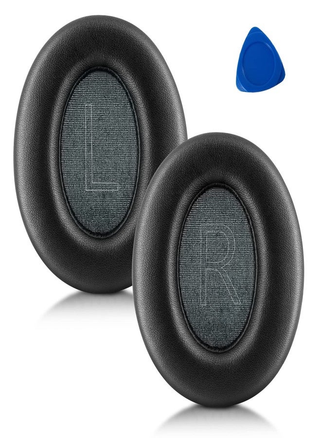ZLiT Soundcore Q20 Earpads Ear Cup,Replacement Earpads Cushions Earmuffs for Anker Soundcore Life Q20 Q20 BT Headphones Earpads (Black) - Image 1