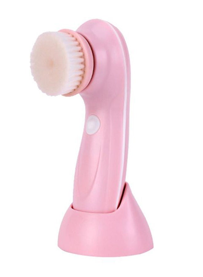 NIBEMINENT 3-In-1 Rechargeable Electric Face Cleaning Brush Set Pink
