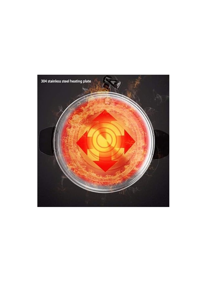 سيتي وعاء شاي بالماء الساخن من الستانلس ستيل لتقديم الطعام، سخان مياه فوري من سيتي، غلاية وموزع مناسب للاستخدام التجاري والمكتب، معزول بجدار مزدوج، فضي، 25 لتر 2400واط H. M. A1035 - Image 5