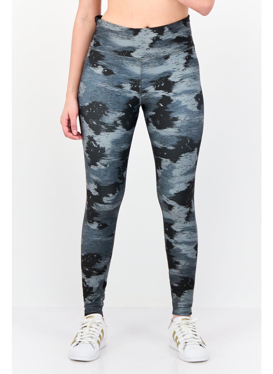 Reebok Women Sportswear Fit Training Leggings, Multicolor  - Image 1