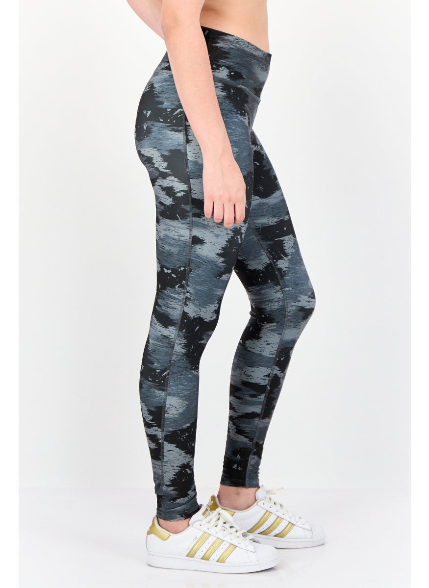 Reebok Women Sportswear Fit Training Leggings, Multicolor  - Image 2