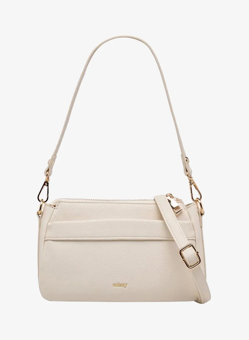 ميسي Ruched Shoulder Bag with Strap