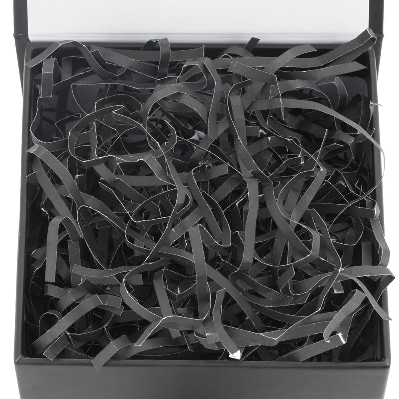 Hallmark Small Gift Box with Bow and Shredded Paper Fill (Black 4 inch Gift Box) for Weddings, Graduations, Birthdays, Father's Day, Groomsmen Gifts, All Occasion - Image 5