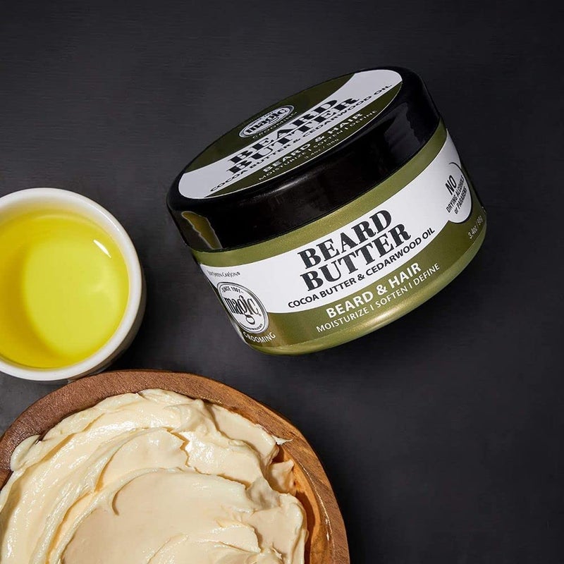 SOFT SHEEN SoftSheen-Carson Magic Men's Grooming Conditioning Beard Butter With Cocoa Butter and Cedarwood Oil, Moisturizes, Softens and Define With No Drying Alcohol, 3.5 ounces - Image 5