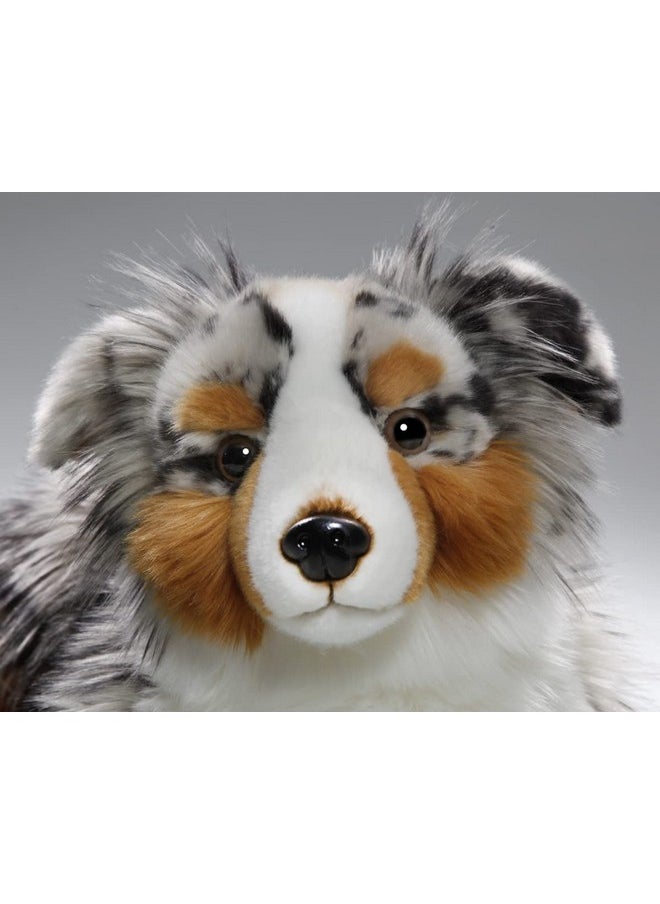 Carl Dick Australian Shepherd Dog Lying 17 Inches 45Cm Plush Toy Soft Toy Stuffed Animal 3434  - Image 5