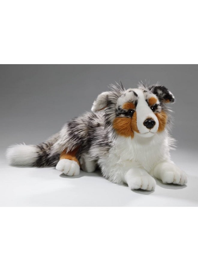 Carl Dick Australian Shepherd Dog Lying 17 Inches 45Cm Plush Toy Soft Toy Stuffed Animal 3434  - Image 4