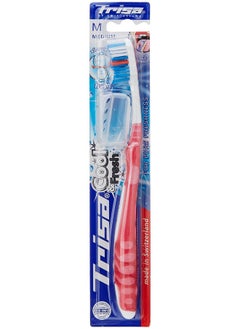 TRISA Trisa Cool Fresh Medium Toothbrush with Hygiene Box (Assorted Color) 