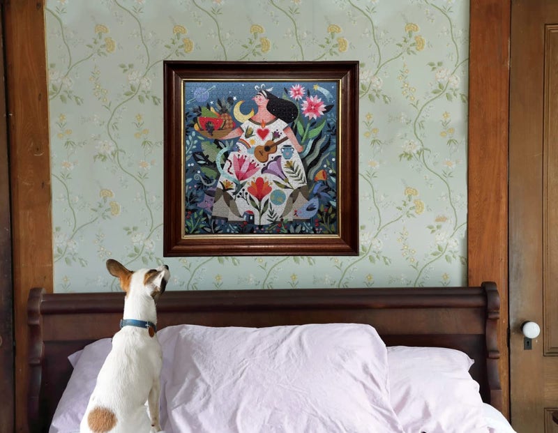 eeBoo: Piece and Love Mother Earth 1000 Piece Square Adult Jigsaw Puzzle, Puzzle for Adults and Families, Glossy, Sturdy Pieces and Minimal Puzzle Dust - Image 4