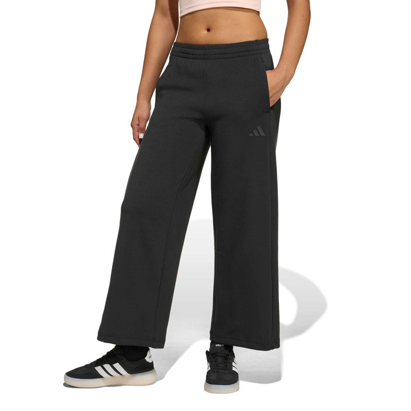 adidas Future Icons 3 Stripes Wide Leg Pants - Image 1