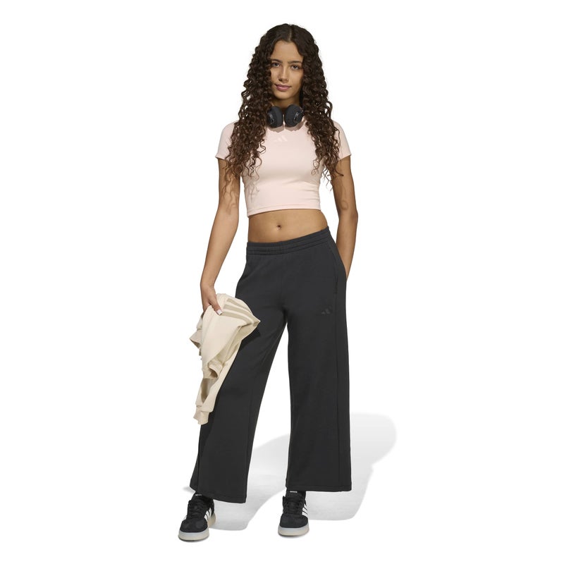 adidas Future Icons 3 Stripes Wide Leg Pants - Image 4