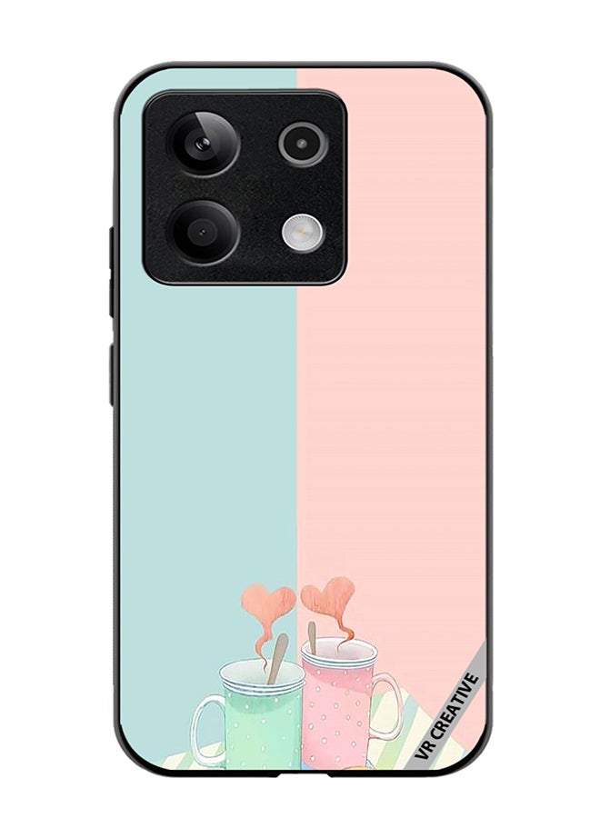 VR CREATIVE Protective Case Cover For Xiaomi Poco X6 Coffee With Love Design Multicolour - Image 1
