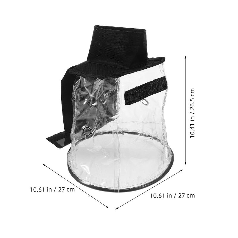 2Pcs Transparent Waterproof Rain Cover for LED Par Outdoor Stage Lighting - Image 5