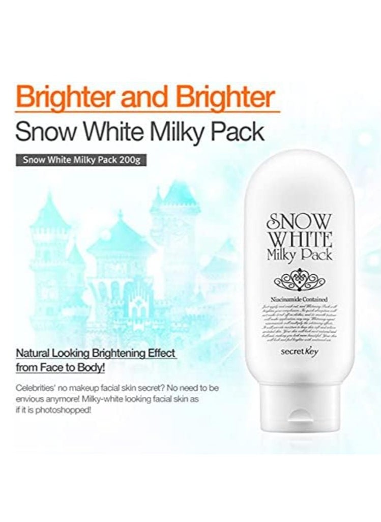 Snow Milky Pack White 200grams