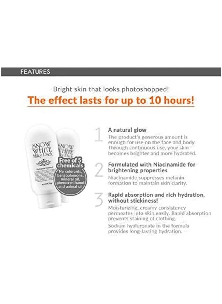 Snow Milky Pack White 200grams