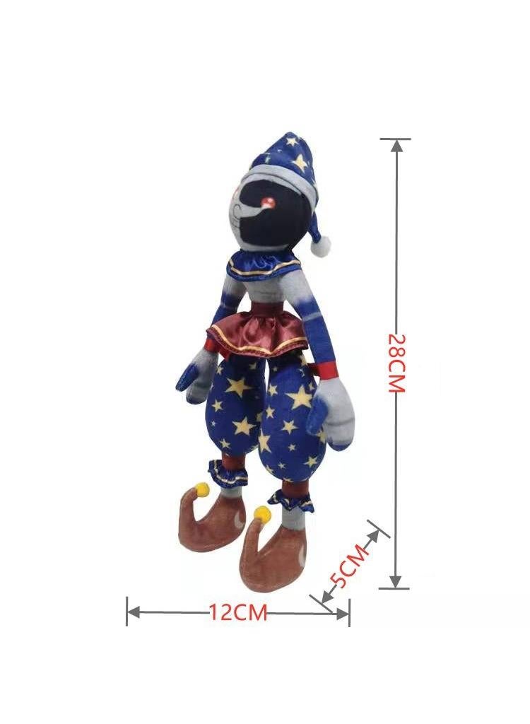 Plush Toy Sundrop Fnaf Final Boss Doll For Kids Gifts Blue Joker 28cm - Image 4
