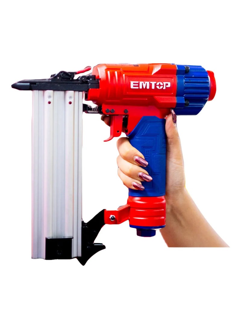 EMTOP Professional Air Staple Gun – EMTOP Precise performance, fast installation, and high efficiency for woodworking and upholstery projects. - Image 1