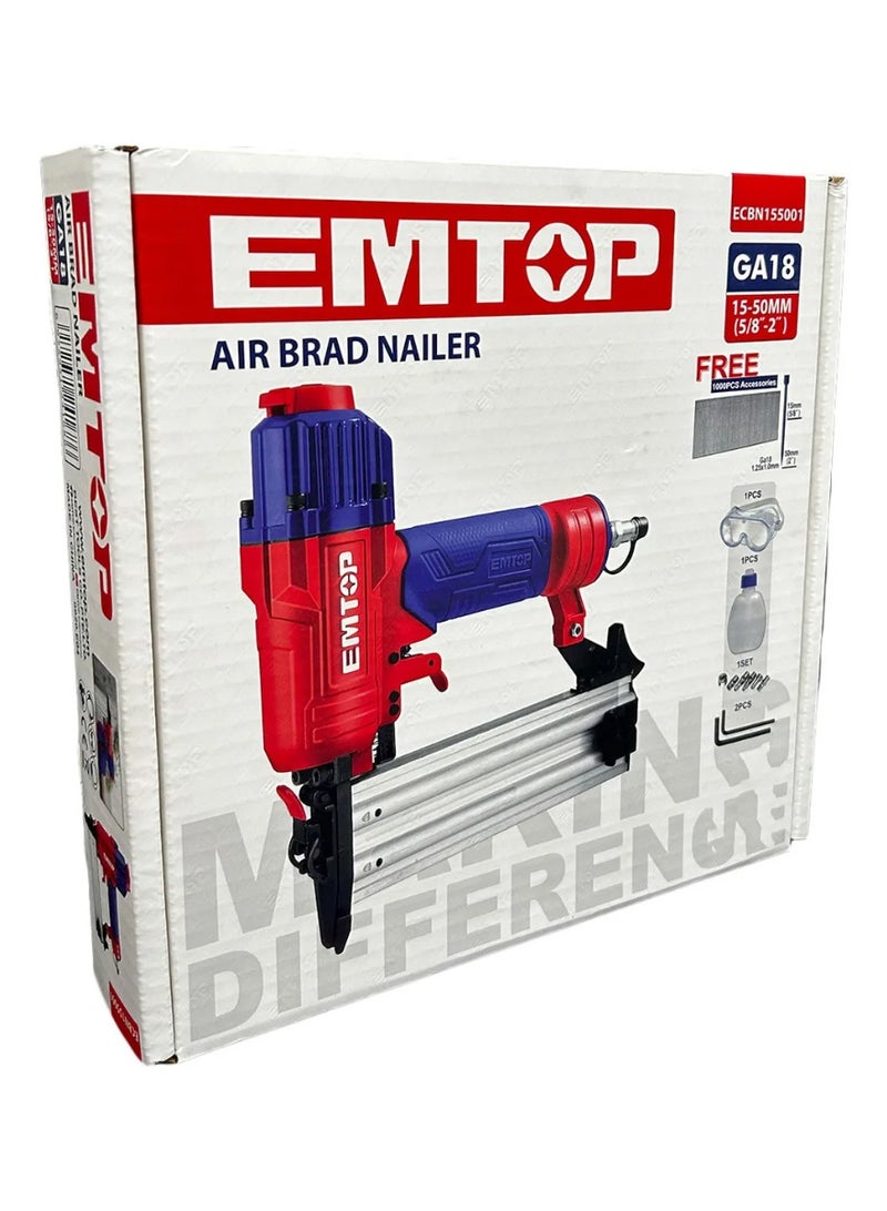 EMTOP Professional Air Staple Gun – EMTOP Precise performance, fast installation, and high efficiency for woodworking and upholstery projects. - Image 4