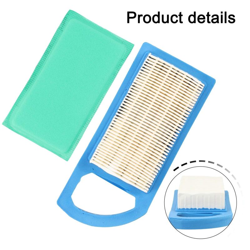 Air Filter Kit with Pre-Filter for Briggs and Stratton OHV Engines - Extended Engine Protection for 10-13.5 HP Lawn Mowers - Complete Filtration Kit for Small Engine Maintenance - Image 2