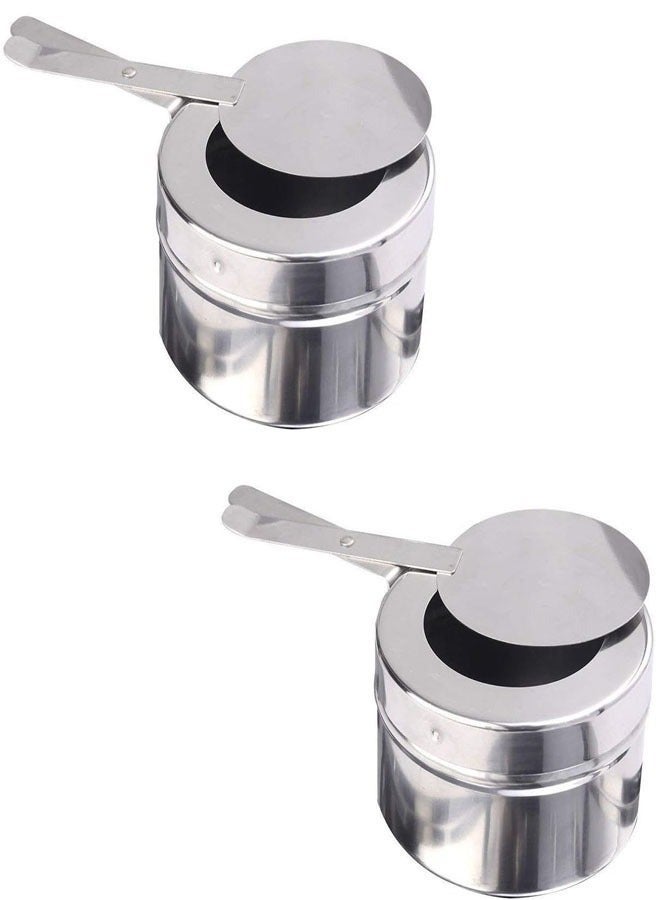 NKX Stainless Steel Chafing Dish With Lid Silver 3Layers - Image 3