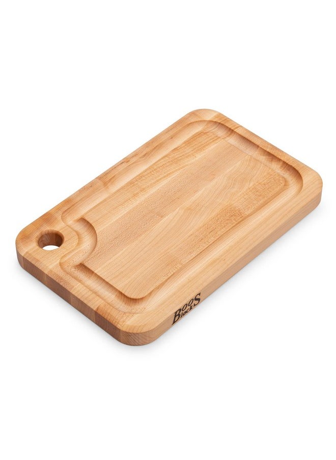 John BOOS - Boos Block Prestige Series Large Reversible Wood Cutting Board 1 1/4Inch Thickness 16 X 10 X 1 1/4 Maple - Image 1